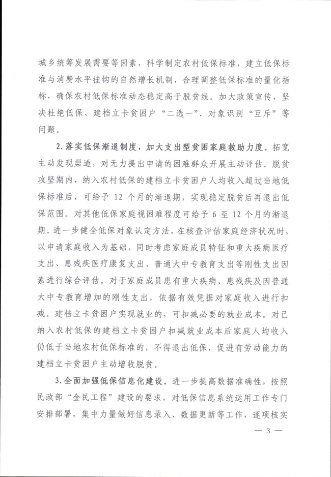 河南省民政廳關(guān)于鞏固脫貧成果有效防止返貧的實(shí)施意見_00003